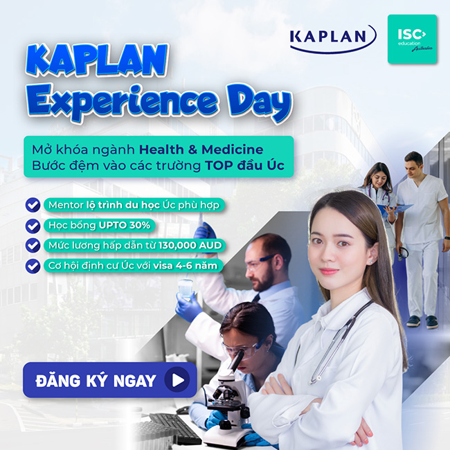 KAPLAN Experience Day: Mở khóa ngành Health & Medicine | ISC Education